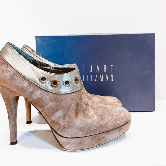 Stuart Weitzman suede bootie - Picture 2 of 12